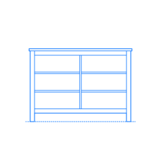 Furniture Tv Stand Ikea Brusali Tv Unit Tall Simple Line Art Svg, Free Vectors File